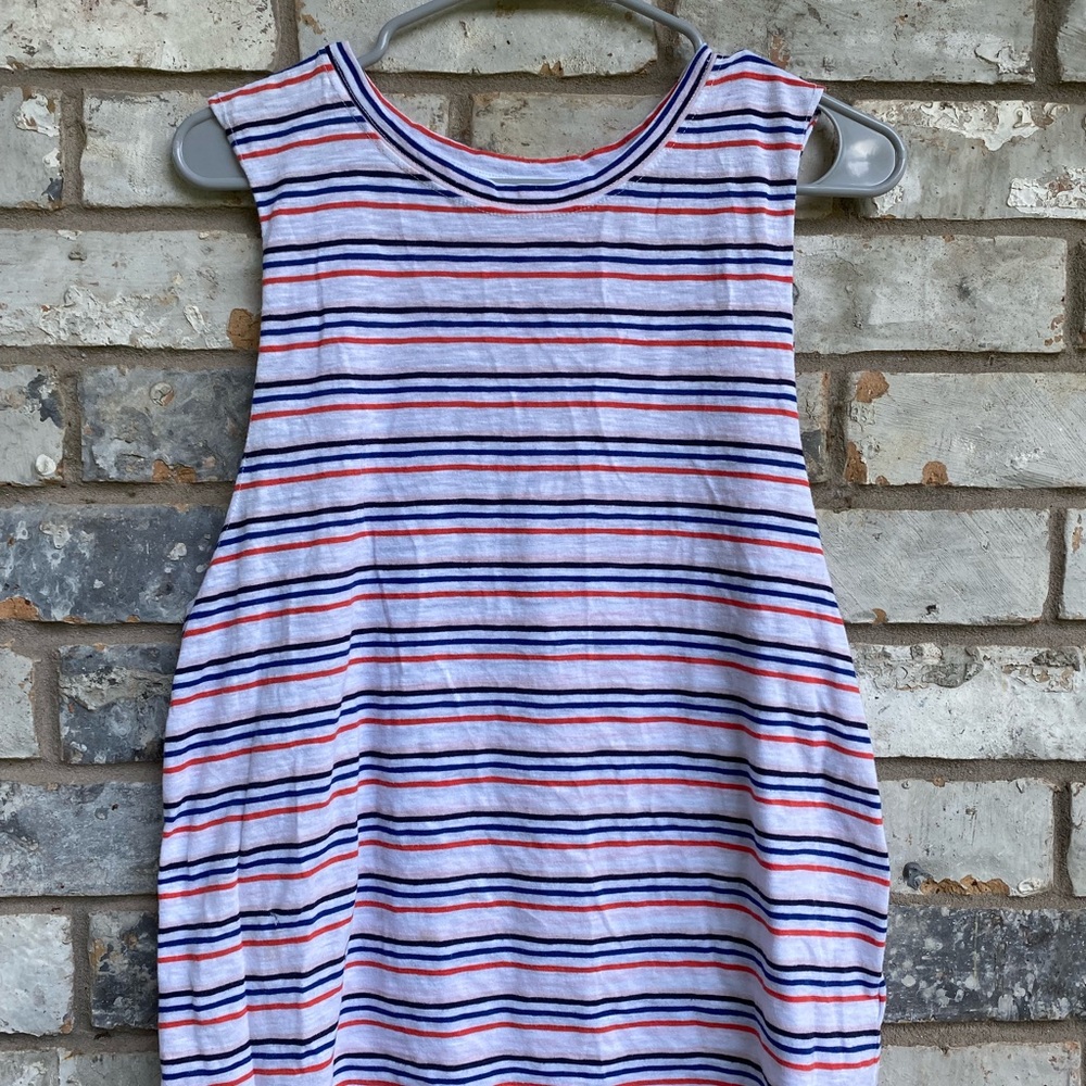 Aeropostale Red White & Blue Cropped Tank